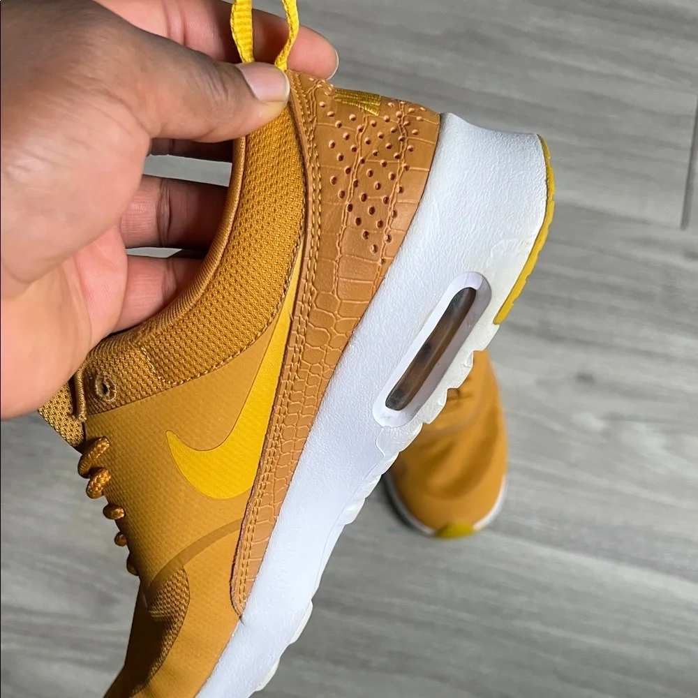 Nike Air Max Thea Mustard Yellow Sneakers